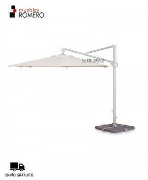 Sombrilla Blanca Bar Terraza M7530 Muebles Romero