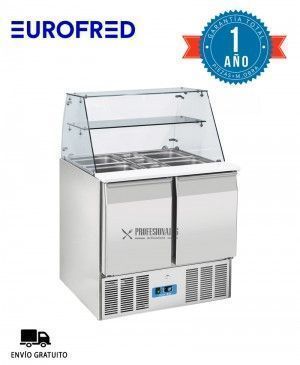 Bajomostrador para Ensaladas CRQ 90A Cool Head Eurofred