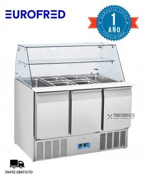 Bajomostrador para Ensaladas CRQ 93A Cool Head Eurofred