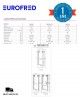 Armario Expositor Vertical FKG 371 Eurofred