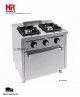 Cocina a Gas con Horno C2F600H HR FAINCA