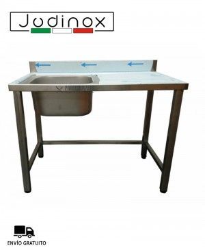 Fregadero Industrial Arriostrado FREIA 1400 Judinox