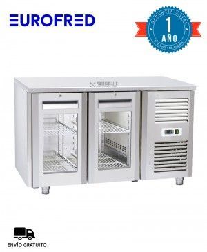 Mesa Fría Puerta Cristal QRG 2100 Cool Head Eurofred