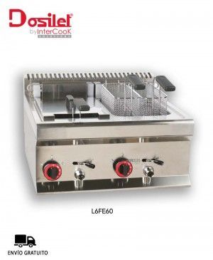 Freidora Eléctrica 2 Cubas L6FE60 Dosilet