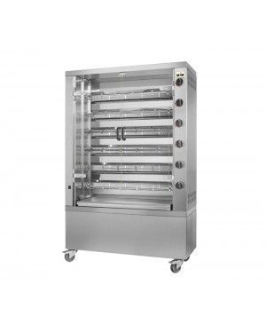 Asador Compacto a Gas de 6 Espadas 6 EGC MCM