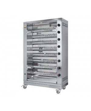 Asador Compacto a Gas de 8 Espadas 8 EGC MCM