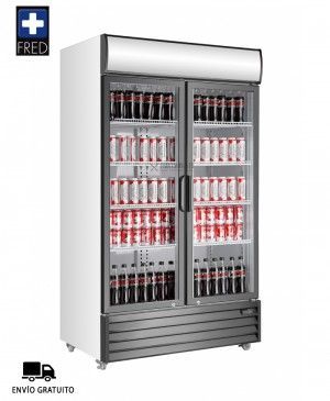 Armario Expositor EXPO 1330TN Fred 2 Puertas Pivotantes