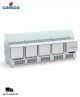 Mesa Fría Compacta Kebab MFK-220 Coreco