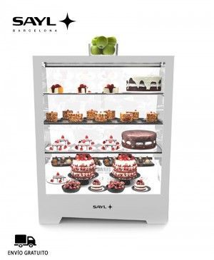 Vitrina Expositora Refrigerada TOWER TWB SAYL Blanco Óptico