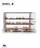 Expositor Neutro Recto Vision EPV100B con Base Sayl Barcelona