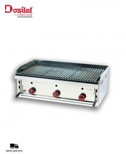 Barbacoa a Gas 3 Fuegos BR900 Dosilet Profesional