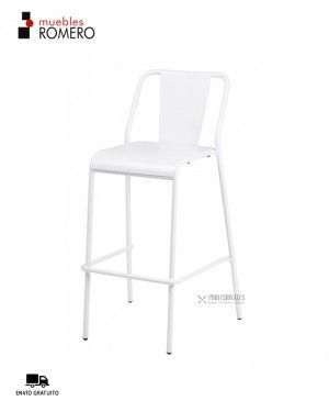 Taburete de Aluminio Plastificado M5024 Muebles Romero