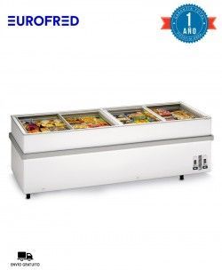 Congelador Horizontal Tapa Cristal 1100 CHV/V Eurofred