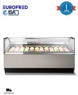 Vitrina Heladería SUPERCAPRI VG TB H117 220 ISA Eurofred