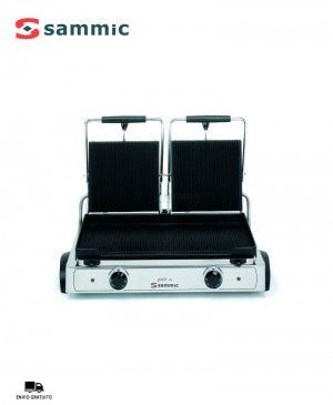 Plancha Snack Eléctrica Acanalada GRD-10 Sammic