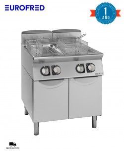 Freidora Doble Eléctrica Profesional FE7217 UNIKA 700 Giorik Eurofred