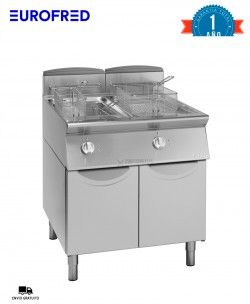 Freidora Doble a Gas Profesional FG7217T UNIKA 700 Giorik Eurofred