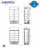 Armario expositor 2 puertas de Cristal S900 TD Eurofred