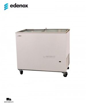 Arcón Congelador Horizontal Puerta Cristal NLFG-400 Edenox