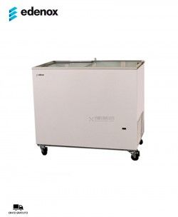 Arcón Congelador Horizontal Puerta Cristal NLFG-670 Edenox