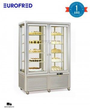 Armario 4 Caras Cristal Pastelería Prisma 800 BT Eurofred