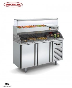 Mesa Fría para Pizzas MP-60-150-R Docriluc