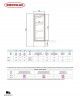 Vitrina Efimarket Vino EFIW-2R Docriluc