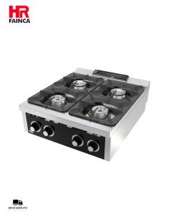 Cocina a Gas Sobremesa 4 Fuegos C4F900S Fainca HR
