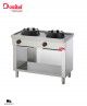 Cocina a Gas 2 Fuegos Wok Oriental DDG702 Dosilet