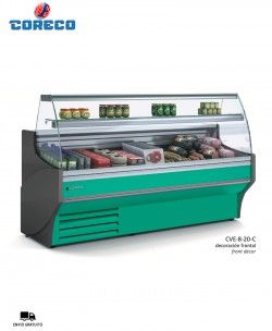 Vitrina Expositora Modular Serie 8 con Reserva CVE-8-13-C Coreco