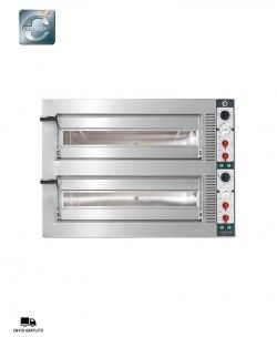 Horno de Pizza Eléctrico Tiepolo TP635/2 Cuppone