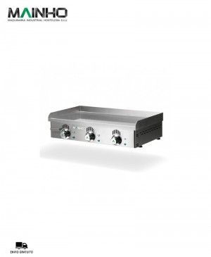 Plancha a Gas Semiranurada Cromo Duro NCRR-80N Mainho