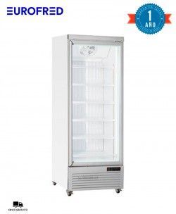 Armario de Congelación Puerta de Cristal RFG 750 Blanco Eurofred