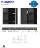 Armario Expositor CEV435 Black Tefcold Eurofred