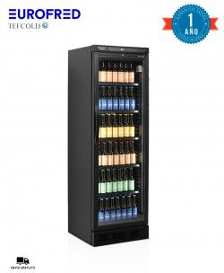 Armario Expositor Bebidas CEV 425 Black Tefcold Eurofred