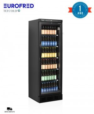 Armario Expositor Bebidas CEV 425 Black Tefcold Eurofred