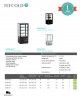 Vitrina Expositora Refrigerada UPD80-Black Tefcold