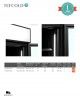 Armario Expositor de Refrigeración FSC1200H BLACK Tefcold