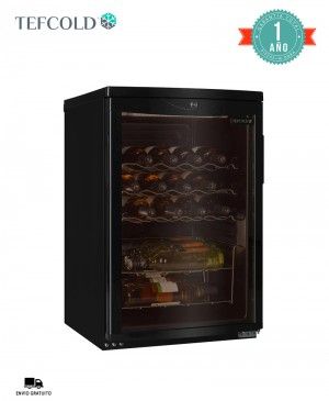 Armario Expositor de Vinos SC85 BLACK Tefcold