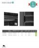 Armario Expositor de Congelación UFSC371GCP Black Tefcold