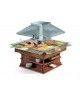 Expositor Gastrobuffet Caliente OASI 8 M BAIN MARIE Eurofred