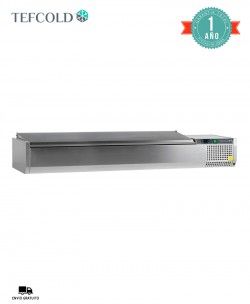 Sobrevitrina de Refrigeración VK33-180 S/S LID Tefcold