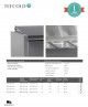 Sobrevitrina de Refrigeración VK33-200 S/S LID Tefcold