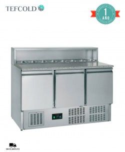 Mesa fría de Pizzería 3 Puertas GP93 Tefcold